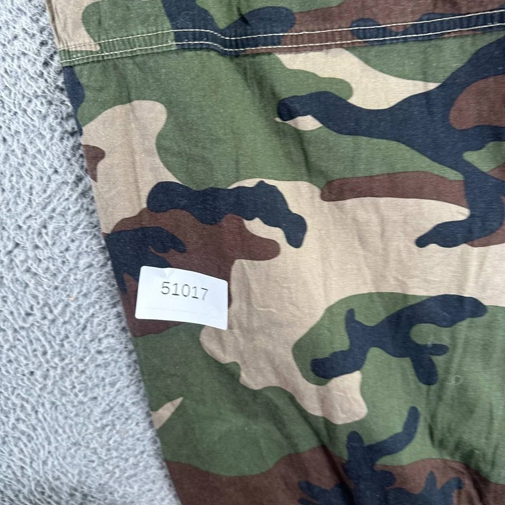 Almost Famous Pant Mens XL Brown Camouflage Cotton Cargo Straight Combat Stretch